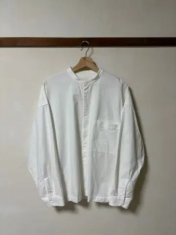 MUJILabo 굵은 실 셔츠