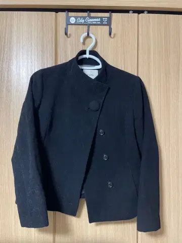 블랙 테일러드 자켓