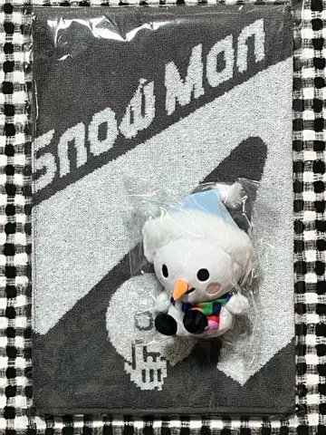 SnowMan ON 페이스 타월, 타마소매 키링