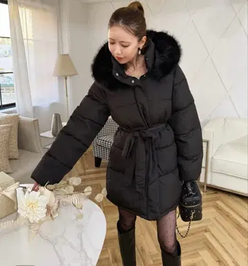 [ 완판 ] 로얄 파티 퍼 미들 퍼피 시착만 한 상품