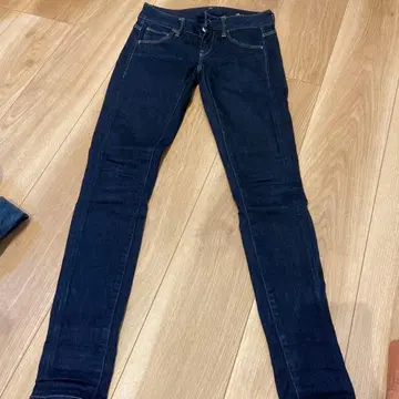 스키니 데님 22/30 다크 블루