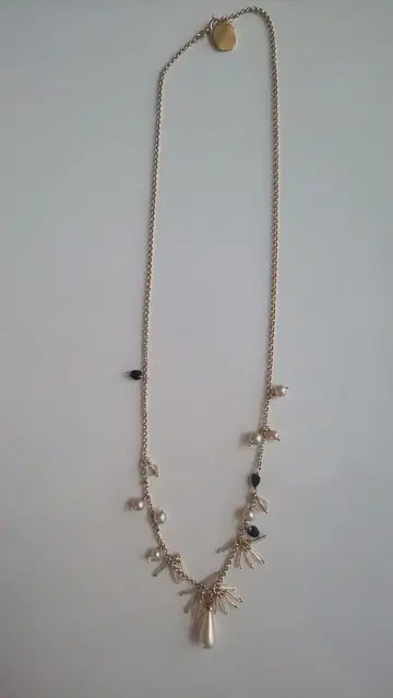 노제스의 엘레강트한 펄 비즈 목걸이