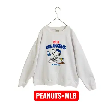 PEANUTS x MLB 스누피 DODGERS 맨투맨