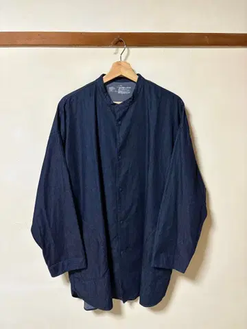 MUJILabo 데님 셔츠 / 롱 기장