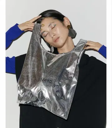 un3d METALLIC ECO-BAG M / 메탈릭 에코백 M
