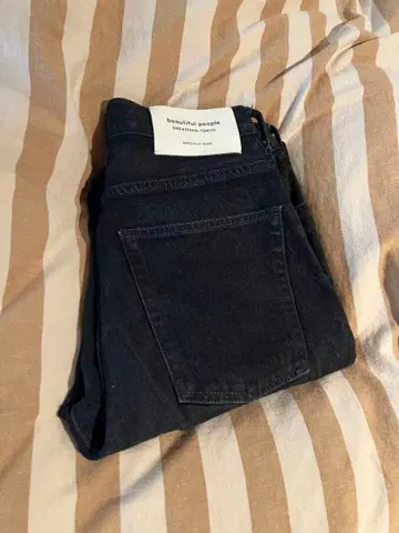 뷰티풀 피플 블랙 스키니 데님 36