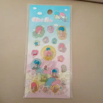 키키라라 스펀지 씰 헤이세이 레트로 애니멀 무늬 팬시 씰