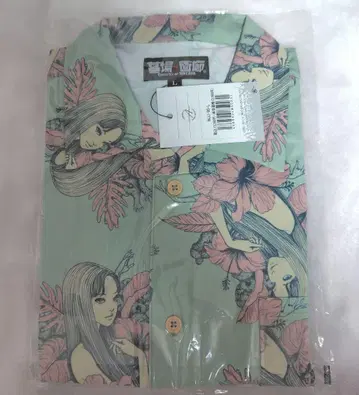 이토 준지/하와이안 셔츠 토미에 L 사이즈