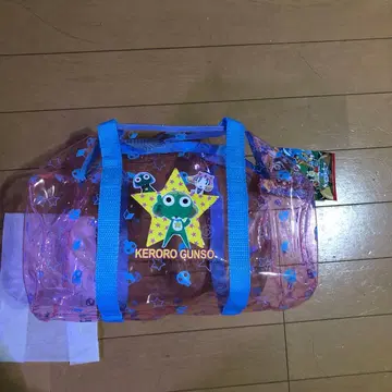 개구리 중사 케로로 비닐 백 새상품