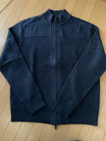 조셉옴므 실크 혼방 드라이버즈 니트 와플 50