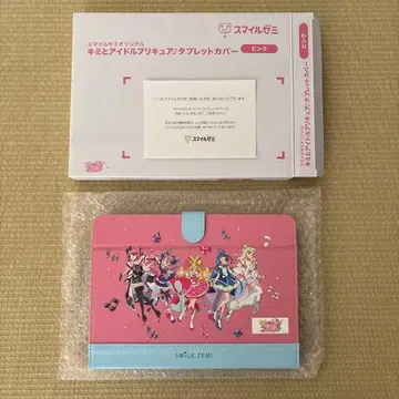 스마일 제미 태블릿 커버 너와 아이돌 프리큐어 너프리 케이스 새상품