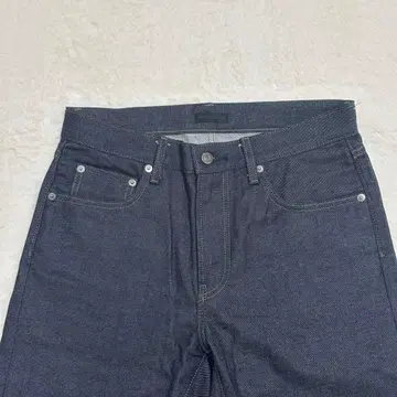 미사용품 셀비지 청바지 레귤러 핏 29