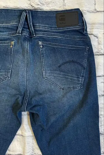 여성용 G-STAR RAW 스키니 청바지 28인치 중고