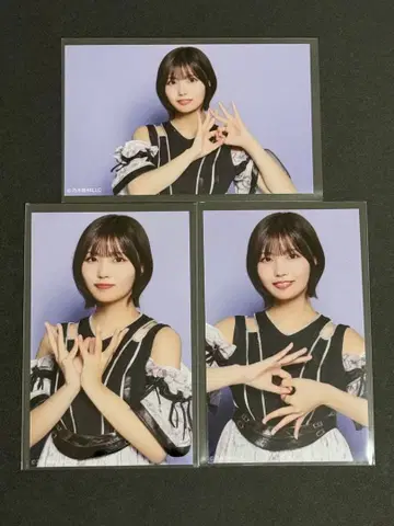 노기자카46 나카니시 아루노 Same numbers 컴프 미니 브로마이드