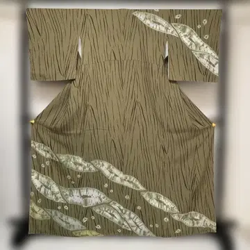 No.2861 미사용 시리즈 순수 실크  기하학 호몬기 새상품급