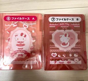 헬로키티 뽑기 파일 케이스