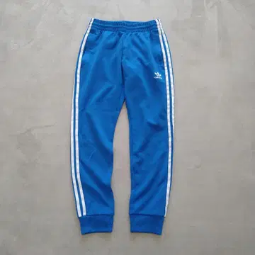 아디다스 오리지널 쓰리 스트라이프 로고 자수 슬림 스트레이트 S