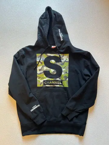 SUMMERS CHANNEL 카모플라쥬 후드티