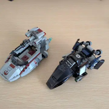 레고 스타 워즈 40755 드롭십과 스피더 [탈것만]