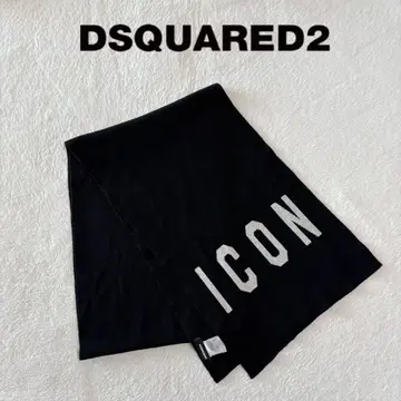 DSQUARED2 디스퀘어드 ICON 캐시미어 혼방 머플러 이탈리아제