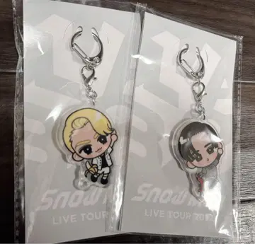 Snow Man 메구로 렌 & 라울 스노치루 아크릴 키링