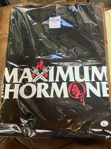 맥시멈 더 호르몬 생환자 T셔츠 L 코스프레 지옥