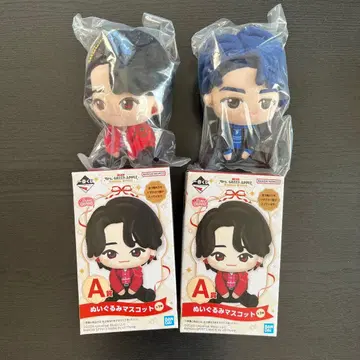 제일복권 Mrs. GREEN APPLE A상 봉제 인형 2체 세트