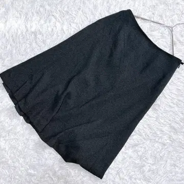 쿠미쿄쿠 KUMIKYOKU 쿠미쿄쿠(1) 플레어 미디 스커트 그레이