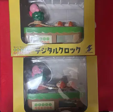 별의 커비 갓 수확! 푸푸푸 채소 디지털 시계 2개 세트