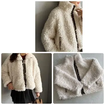 복슬복슬한 볼륨 푸들 퍼 블루종