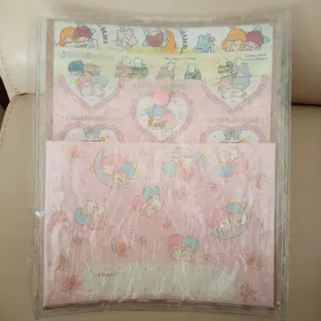 산리오 리틀트윈스타 키키라라 케이스 포함 레터 세트