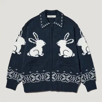 S 사이즈 GU 풀 집업 니트 자켓 by rokh