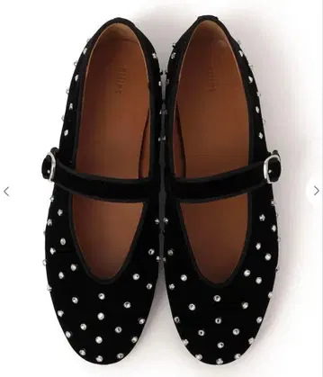 SHIPS 파이핑 메리 제인 발레 슈즈 38