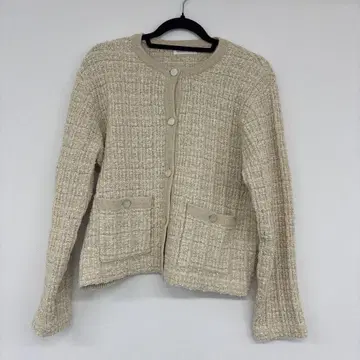 새상품 캐주얼도, 격식 있게도 트위드 패턴 니트 자켓 북유럽 생활 잡화점