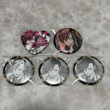 도겐 안키 오이란자카 캔뱃지 5개