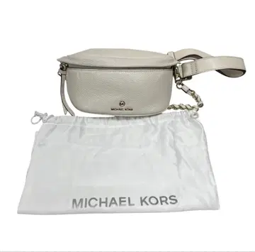 컨디션 최상 MICHAEL KORS 화이트 바디백 수납 가방 포함