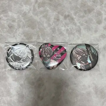 도겐안키 코우고자키 진 캔뱃지 3점