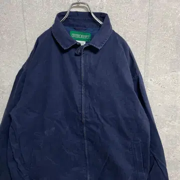아우터 뱅크스 스윙탑 네이비 블루종 자켓 XL