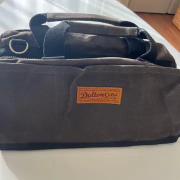 Dulton 다크 브라운 툴 백