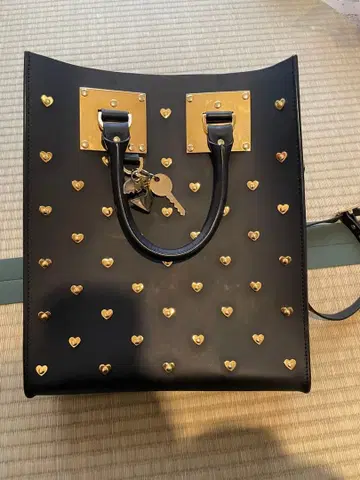 SOPHIE HULME 하트 스터드 핸드백