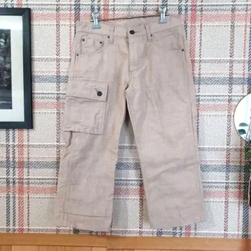 Johnbull 젬블 면 카고 팬츠 M 베이지 총길이 74