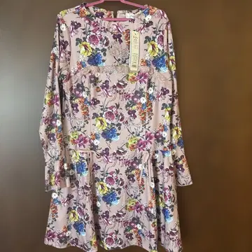 Style Beauty 꽃무늬 긴팔 튜닉 40