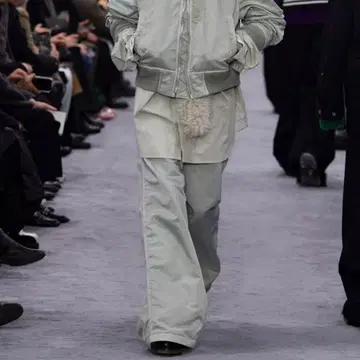 24AW Nylon Twill Pants 와이드 팬츠 24-03498M