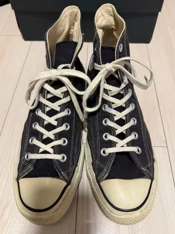 70s Converse 척테일러 블랙 사이즈 9
