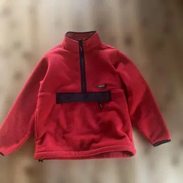 AIGLE 플리스 자켓 S 레드