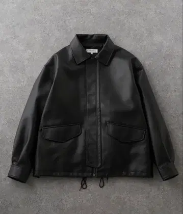 MONO-MART 오버사이즈 드로코드 블루종