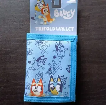 [ 새상품 ] bluey 블루이 빙고 3단 폴더형 지갑