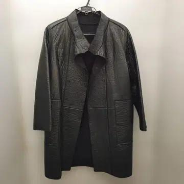 레킵 블랙 양가죽 코트 사이즈 38