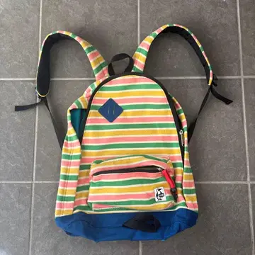 Chums 컬러풀 스트라이프 백팩