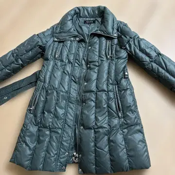 EPoca 다운 자켓 ITL 40 사이즈 기장 약 80 다크 그린